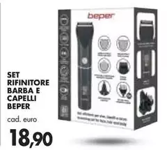 Beper - Set Rifinitore Barba E Capelli Beper - Set Rifinitore Barba E Capelli
