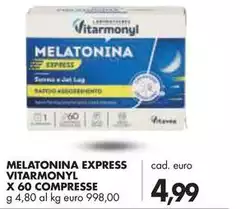 Vitarmonyl - Melatonina Express Vitarmonyl - Melatonina Express