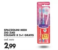 Colgate - Spazzolini Medi Zig Zag Colgate - Spazzolini Medi Zig Zag
