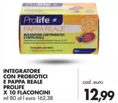Prolife - Integratore Con Probiotici E Pappa Reale