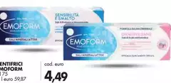 Emoform - Entifrici Emoform - Entifrici