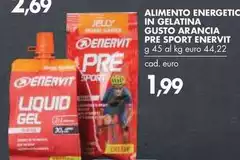 Enervit - Alimento Energetic In Gelatina Gusto Arancia Pre Sport Enervit - Alimento Energetic In Gelatina Gusto Arancia Pre Sport