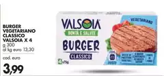 Valsoia - Burger Vegetariano Classico