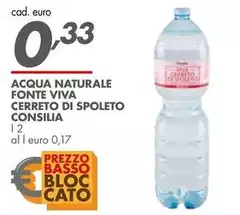 Consilia - Acqua Naturale Fonte Viva Cerreto Di Spoleto