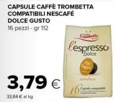 L'Oreal - Capsule Caffè Trombetta Compatibili Nescafé Dolce Gusto