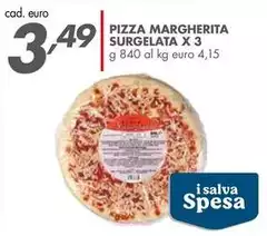 Pizza Margherita Surgelata X 3 Pizza Margherita Surgelata X 3