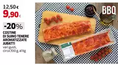 Bbq - Costine Di Suino Tenere Aromatizzate