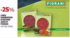 Fiorani - Linea Hamburger Di Bovino Adulto