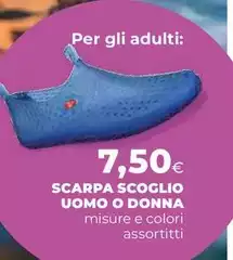 Scarpa Scoglio Uomo O Donna