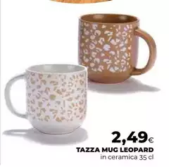 Tazza Mug Leopard Tazza Mug Leopard