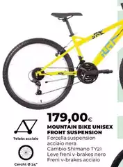 Mountain Bike Unisex Front Suspension Mountain Bike Unisex Front Suspension