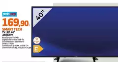 Smart technologies - Smart Tech 40" 40Go10tv