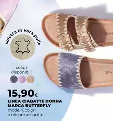 Butterfly - Linea Ciabatte Donna 