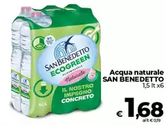 San Benedetto - Acqua Naturale