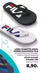 Fila - Linea Ciabatte Uomo, Donna Ragazzo/a Fila