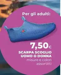 Scarpa Scoglio Uomo O Donna