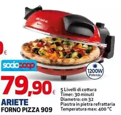 Ariete - Forno Pizza 909