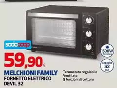 Melchioni -  Family Fornetto Elettrico