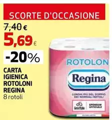 Regina - Carta Igienica Rotoloni