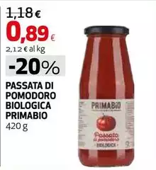 Primitivo salento - Passata Di Pomodoro Biologica