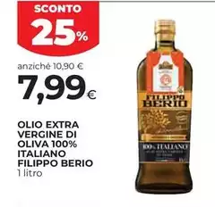 Filippo berio - Olio Extra Vergine Di Oliva 100% Italiano