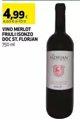 Vino Merlot Friuli Isonzo DOC