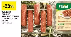 Fileni - Salsicce Di Pollo Tacchino E Suino O Di Solo Pollo
