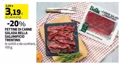 Salumificio trentino - Fettine Di Carne Salada Bella