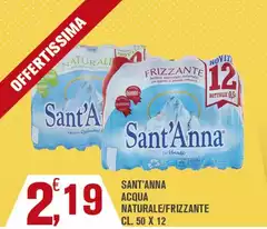 Sant'anna - Acqua Naturale/ Frizzante