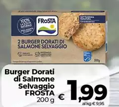 Frosta - Burger Dorati Di Salmone Selvaggio Frosta - Burger Dorati Di Salmone Selvaggio