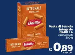 Barilla - Pasta Di Semola Integrale
