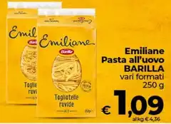 Barilla - Emiliane Pasta All'Uovo