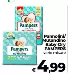 Pampers - Pannolini/ Mutandino Baby-Dry