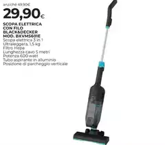 Scopa Elettrica Con Filo Black/Exdymesoie Scopa Elettrica Con Filo Black/Exdymesoie