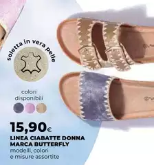 Butterfly - Linea Ciabatte Donna