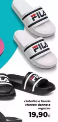 Fila - Ciabatta A Fascia Morrow Donna O Ragazza