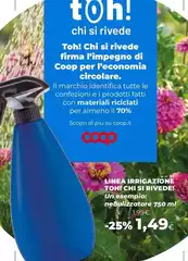 Coop - Linea Iprigazione Tohi Chi Si Rivedel Coop - Linea Iprigazione Tohi Chi Si Rivedel