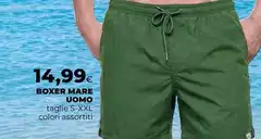 Boxer Mare Uomo Boxer Mare Uomo