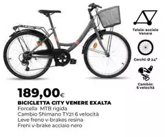 Bicicletta City Venere Exalta Bicicletta City Venere Exalta