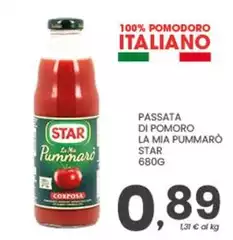 Star - Passata Di Pomoro La Mia Pummarò Star - Passata Di Pomoro La Mia Pummarò
