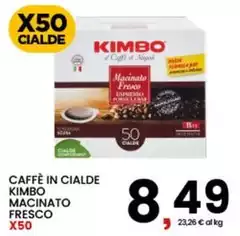 Kimbo - Caffè In Cialde Macinato Fresco Kimbo - Caffè In Cialde Macinato Fresco