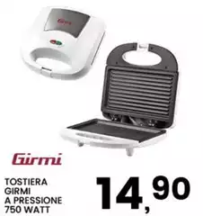 Girmi - Tostiera A Pressione Girmi - Tostiera A Pressione