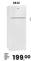 Akai - Frigo Doppia Porta 21BL