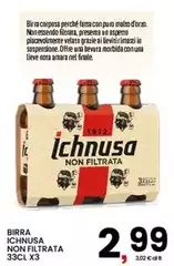 Ichnusa - Birra Non Filtrata Ichnusa - Birra Non Filtrata