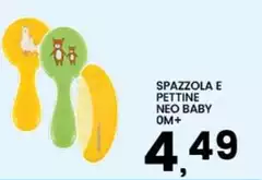 Neo - Spazzola E Pettine Baby Neo - Spazzola E Pettine Baby