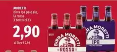 Moretti - Birra Ipa Pale Ale, La Rossa  