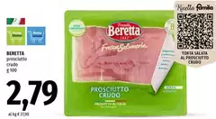 Beretta - Prosciutto Crudo 