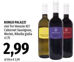 Borgo Palazzi - Vini Tre Venezie IGT Cabernet Sauvignon Borgo Palazzi - Vini Tre Venezie IGT Cabernet Sauvignon
