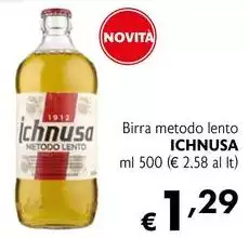 Ichnusa - Birra Metodo Lento Ichnusa - Birra Metodo Lento