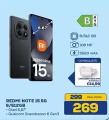 Xiaomi - Redmi Note 15 5G 8/512GB